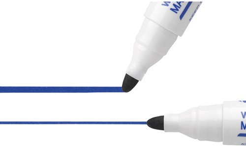 Whiteboardmarker Bic Velleda 1701 rond large zwart-2