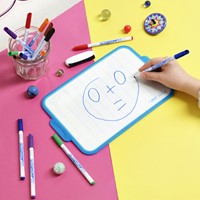 Whiteboardmarker Bic Velleda 1721 rond fijn blauw-1