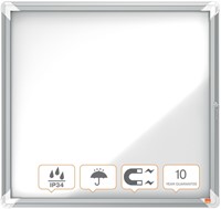 Buitenvitrine Nobo Premium Plus 6xA4 draaideur magnetisch-6