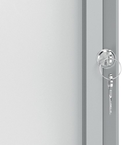 Buitenvitrine Nobo Premium Plus 6xA4 draaideur magnetisch-4