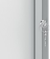 Buitenvitrine Nobo Premium Plus 6xA4 draaideur magnetisch-7