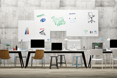 Whiteboard Legamaster Board-Up 75x50cm-1