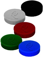 Magneet Quantore 20mm 300gram zwart 10 stuks-2
