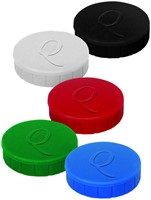 Magneet Quantore 20mm 300gram zwart 10 stuks-1
