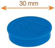 Magneet Nobo 30mm 700gr blauw 4 stuks-3