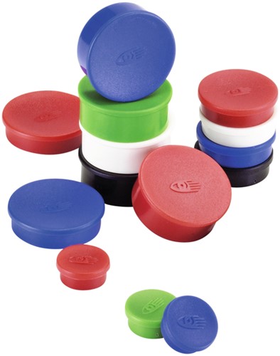 Magneet Legamaster 35mm super 2500gr zwart 2 stuks-2