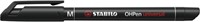 Viltstift STABILO OHpen 843/46 permanent rond medium zwart-3