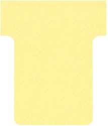 T-kaart Nobo nr. 1.5 36mm geel 100 stuks