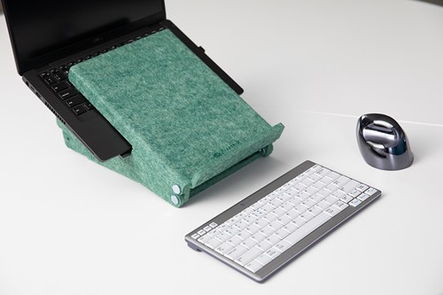 BakkerElkhuizen Ergo-Top 320 Circular laptopstandaard groen-2