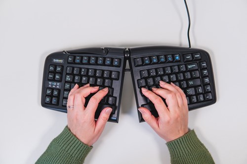 BakkerElkhuizen Goldtouch Adjustable V2 zwart toetsenbord (QWERTY)-2