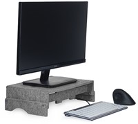 BakkerElkhuizen Q-riser 110 circular monitorstandaard groen-2