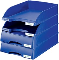 Brievenbak Leitz Plus met lade A4 maxi blauw-2