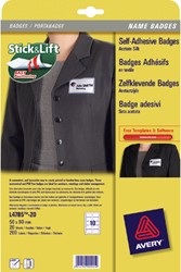 Badges zelfklevend