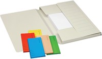Dossiermap Djois Secolor Mammoet folio 3 kleppen 250gr recycled groen 50 stuks-3