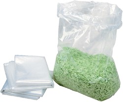 Papiervernietigerzak HSM 162x85cm 82 liter 100 stuks