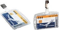 Veiligheidspashouder Durable 8118 open met clip 54x85mm-2