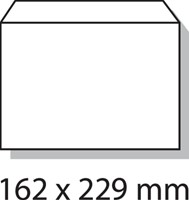 Envelop Quantore bank C5 162x229mm wit 500 stuks-3