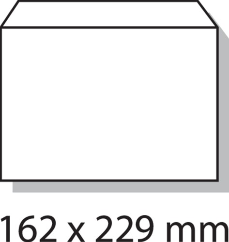 Envelop Quantore bank C5 162x229mm wit 500 stuks-3