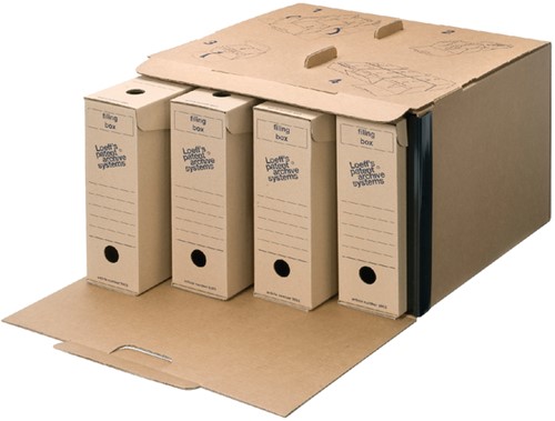 Archiefdoos Loeff Filing Box 3003 folio 345x250x80mm karton-1