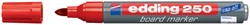 Whiteboardmarker edding 250 rond 1.5-3mm rood
