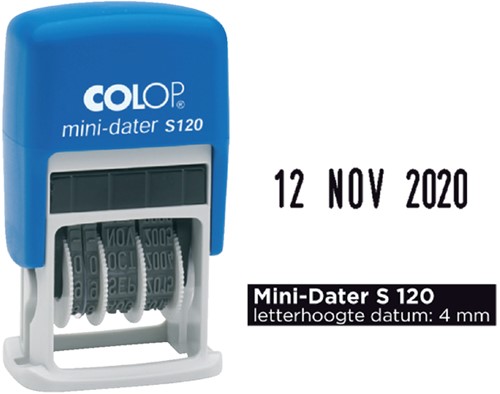 Datumstempel Colop S120 mini-dater 4mm-3