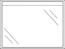 Paklijstenvelop Quantore zelfklevend onbedrukt A6 162x122mm 1000 stuks