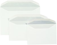 Envelop Quantore bank EA5/6 110x220mm zelfklevend wit 25 stuks-2