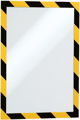 Duraframe Durable 4945130 security A4 magneet geel/zwart 5 stuks-3