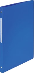 Ringband Exacompta A4 4-rings O-mech 20mm PP blauw