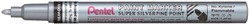 viltstift Pentel MSP10 rond 1.5mm zilver