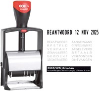 Woord-datumstempel Colop 2000 met 12 teksten-3