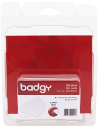 KAART EVOLIS BADGY 200 BLANCO 0.05MM WIT