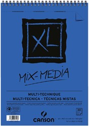 Aquarelblok Canson  XL Mix Media  A3 300gr 30vel spiraal 30 vel