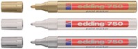 Paintmarker edding 750 op oliebasis 2-4mm goud-1