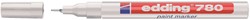Paintmarker edding 780 op oliebasis 0.8mm wit