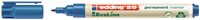 Viltstift edding 25 EcoLine rond 1mm blauw