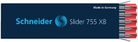 Balpenvulling Schneider 755 Slider Jumbo extra breed rood-3