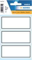 Etiket HERMA 5711 36x80mm schrift grijs kader 18 stuks