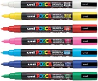 Paintmarker Uni POSCA PC3M fijn grijs-6