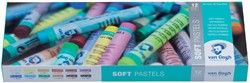 Pastelkrijt Talens Van Gogh zacht assorti doos à 12 stuks