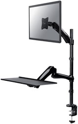PC arm Neomounts D500 10-27" werkplek zwart