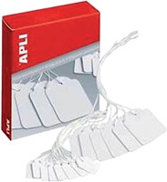 Label Apli karton nr 389 18x29mm wit 1000 stuks-2