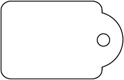 Label Apli karton nr383 7x19mm wit 1000 stuks