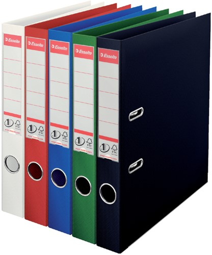 Ordner Esselte No.1 Power VIVIDA 50mm 30% gerecycled PP folie wit-2