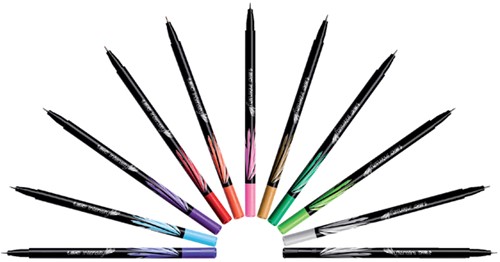 Fineliner Bic Intensity fijn zwart-1