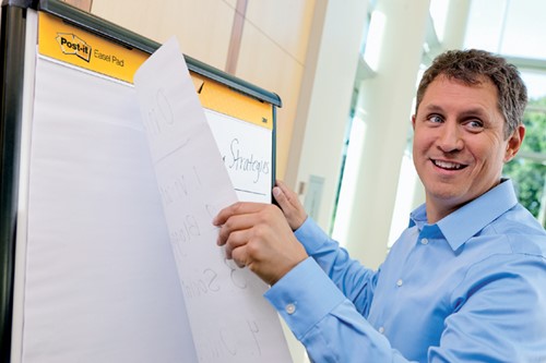 Meeting chart Post-it 559 Super Sticky 63.5x76.2mm wit 4+2 gratis-2