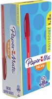 Balpen Paper Mate Inkjoy 100 medium rood-1