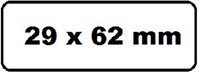 Labeletiket Quantore DK-11209 29x62mm adres wit 800 stuks-3
