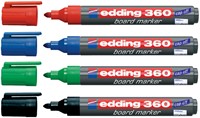 Whiteboardmarker edding 360 rond 1.5-3mm zwart-2