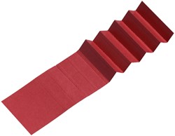 Ruiterstrook voor Alzicht hangmappen 65mm rood
